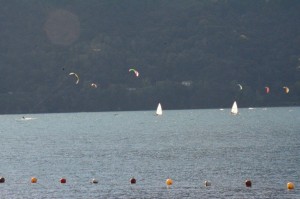 Bola, kite e vela